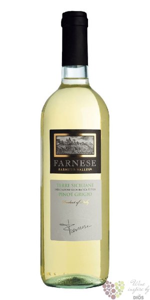 Terre Siciliane Pinot grigio  Lunatico  Igp 2021 Farnese Vini  0.75 l
