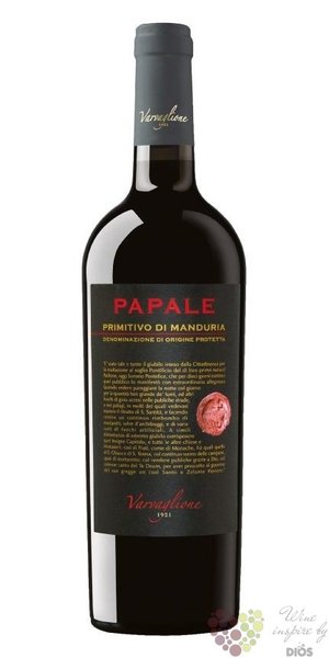 Primitivo di Manduria  Papale  Dop 2019 Varvaglione vigne e vini  0.75 l