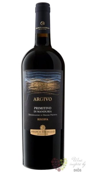 Primitivo di Manduria Riserva  Argivo  Dop 2016 le Vigne di Sammarco  0.75 l