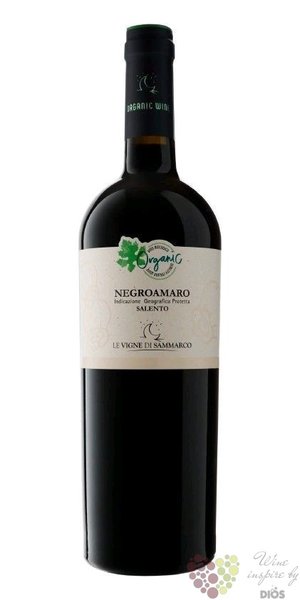 Negroamaro Salento  Organic  Igp 2016 le Vigne di Sammarco  0.75 l