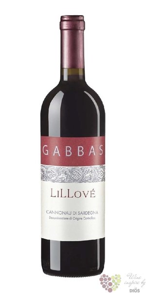 Gabbas Cannonau Lillov 2022  0.75l