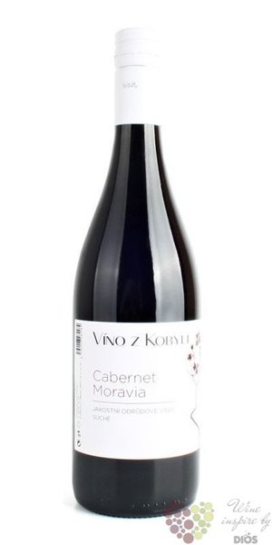 Cabernet Moravia jakostní odrůdové víno Patria Kobylí   0.75 l