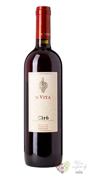 Ciro rosso Classico Superiore Doc 2014 aVita vini  0.75 l