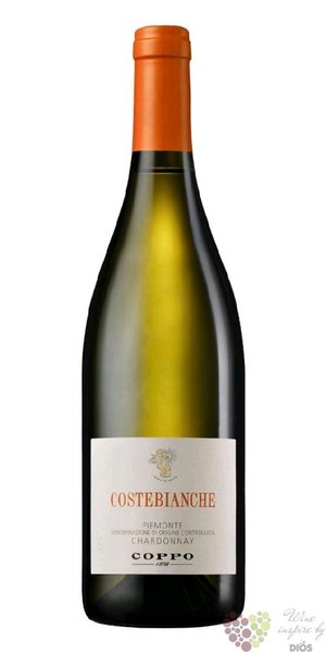 Chardonnay Piemonte  Costebianche  Doc 2017 cantina Coppo   0.75 l