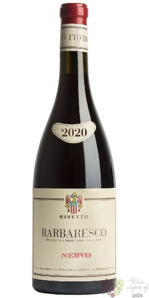 Barbaresco  Nervo  Docg 2020 azienda agricola Rivetto  0.75 l