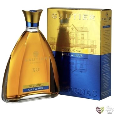 Gautier  XO Gold &amp; Blue  Cognac Aoc 40% vol.    0.70 l