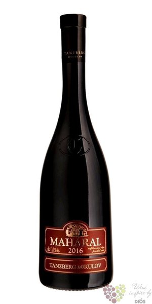 Maharal Red label 2016 jakostn vno vinastv Tanzberg  0.75 l