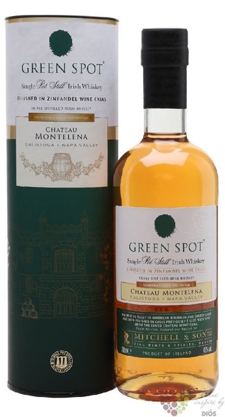 Green Spot  Chateau Montelena finished  pure pot still Irish whiskey 46% vol.0.70 l