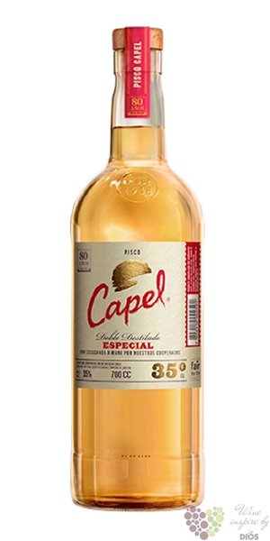 Capel  Especial  Chilean pisco 35% vol.  0.70 l