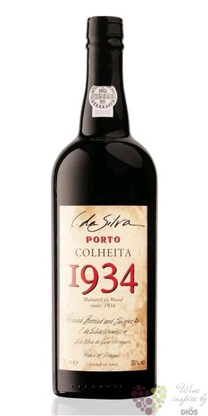 Dalva Colheita 1934 Single harvest Porto Doc 20% vol.  0.75 l