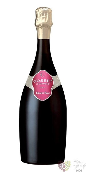 Gosset rosé „ Grande réserve ” brut Champagne Aoc  0.75 l