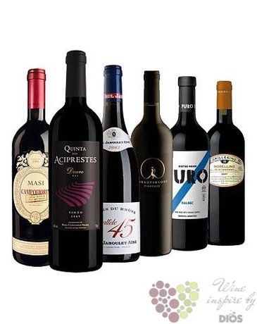 Kolekce vybraných červených vín do 300 kč „ Price x Quality I ”       6 x 0.75 l