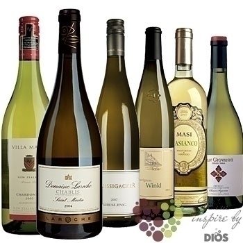Kolekce vybraných bílých světových vín „ White I ”      6 x 0.75 l