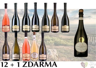 Víno z vinařství Tanzberg 12+1 lahev za jednu korunu