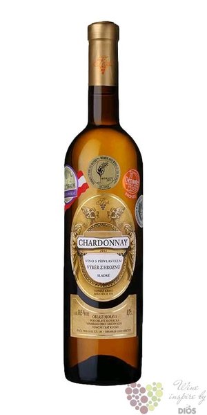 Chardonnay 2011 výběr z hroznů Tomáš Krist  0.75 l