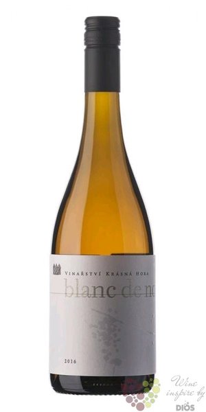 Blanc de Pinot noir 2016 moravské zemské víno Krásná hora  0.75 l