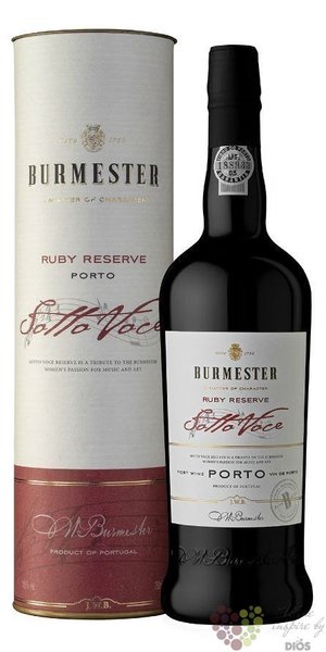 Burmester Reserve ruby  Sotto Voce  Porto Do 20% vol.  0.75 l