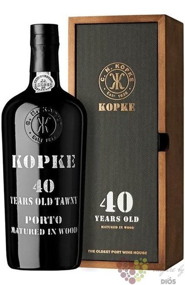 Kopke 40 years old wood aged Tawny Porto Doc 20% vol.  0.75 l