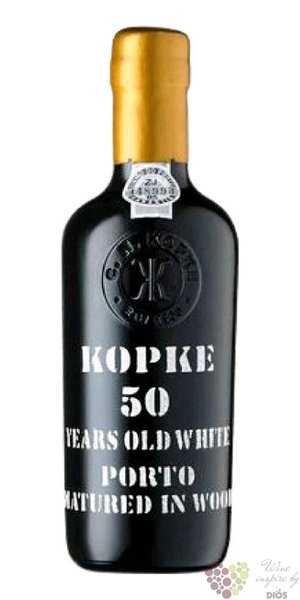 Kopke 50 years old  Reserve white  Porto Doc 20% vol.  0.375 l