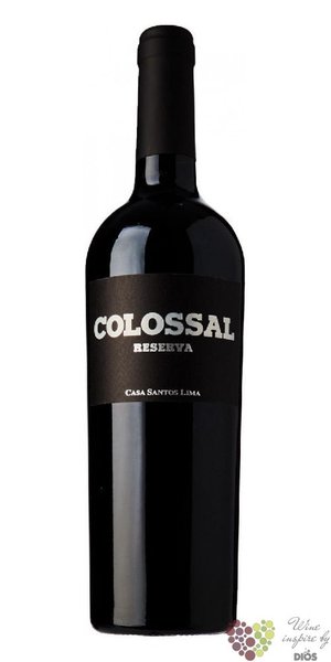 Vinho regional Lisboa tinto reserva  Colossal  2016 casa Santos Lima  0.75 l