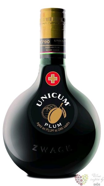Unicum  Szilva  plum liqueur by Zwack 35% vol.   0.70 l