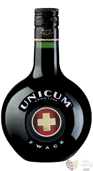 Unicum Hungarian herbal liqueur by Zwack 40% vol.     0.04 l