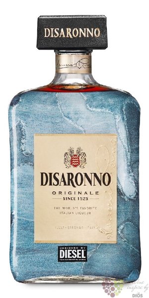 diSaronno  Diesel  ltd. edition Italian amaretto by Illva Saronno 28% vol.  1.00 l