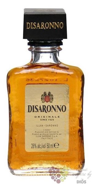 diSaronno  Original  Italian amaretto by Illva Saronno 28% vol.  0.05 l