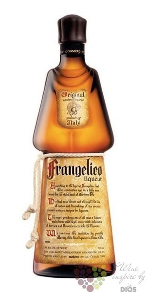 Frangelico original Italian Hazelnut liqueur 20% vol.  0.70 l