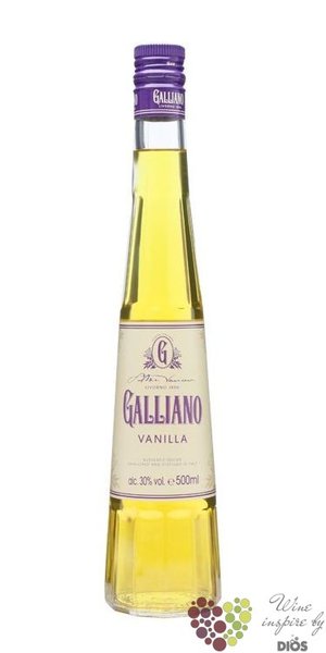 Galliano  Vanilla  original Italian liqueur 30% vol.    0.05 l