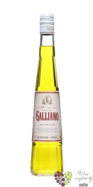 Galliano  LAutentico  original Italian liqueur 42.3% vol.    0.35 l