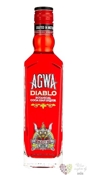 Agwa de Bolivia  Diablo  Dutch Botanical Coca leaf 20% vol.  0.50 l