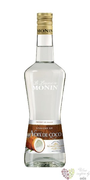 Monin  Coco  French coconut flavoured liqueur 20% vol.    0.70 l