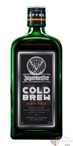 Jagermeister  Cold Brew Coffee  German herbal liqueur 33% vol.  0.50 l