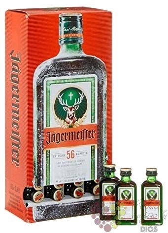 Jagermeister  Party Automat  German herbal liqueur 35%vol. 60x0.02l