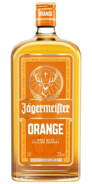 Jagermeister  Orange  German herbal liqueur  35% vol.  1.00 l