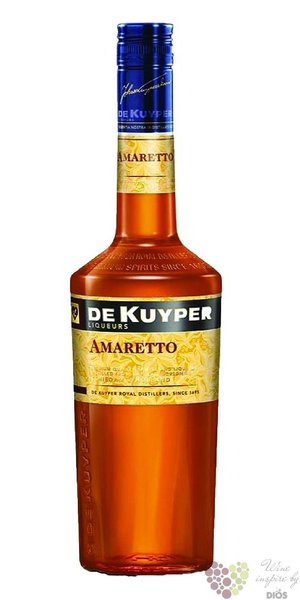 de Kuyper  Amaretto  premium Dutch almonds liqueur 30% vol.  0.70 l