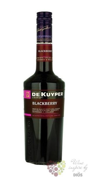 de Kuyper  Blackberry  premium Dutch fruits liqueur 20% vol.  0.70 l
