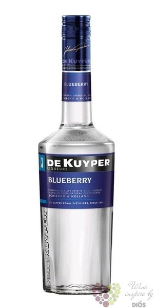 de Kuyper  Blueberry  premium Dutch fruits liqueur 15% vol.  0.70 l