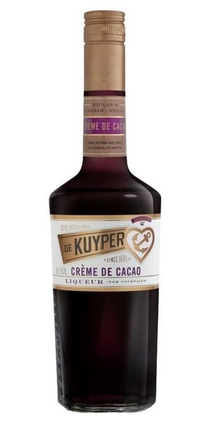 de Kuyper  Crme de cacao dark  premium Dutch liqueur 24% vol.  0.70 l