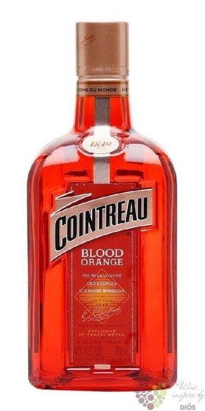 Cointreau ltd.  Blood orange  premium French orange liqueur 40% vol.  0.50 l