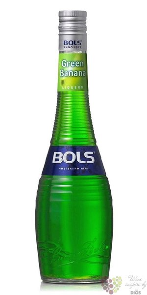 Bols  Banana Green  premium Dutch liqueur 17% vol.  0.70 l