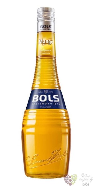 Bols  Mango  premium Dutch fruits liqueur 17% vol.    0.70 l