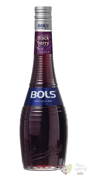 Bols  Blackberry  premium fruits Dutch liqueur 17% vol.  0.70 l