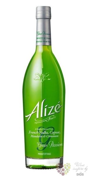 Alize  Green Passion  French tropical fruits liqueur 16% vol.    0.70 l
