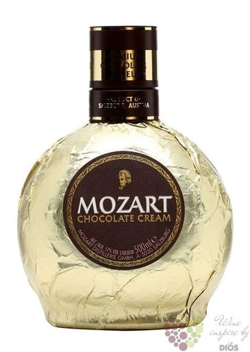 Mozart  Gold  original Austrian chocolate cream liqueur 17% vol.  1.00 l