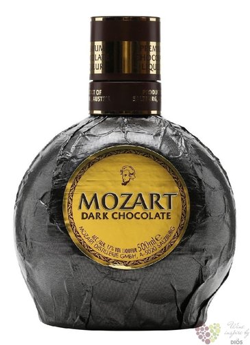 Mozart  Dark  original Austrian chocolate cream liqueur 17% vol.  1.00 l