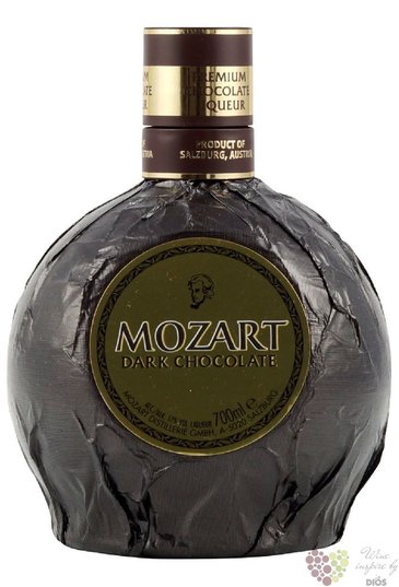 Mozart  Dark  original Austrian chocolate cream liqueur 17% vol.  0.70 l