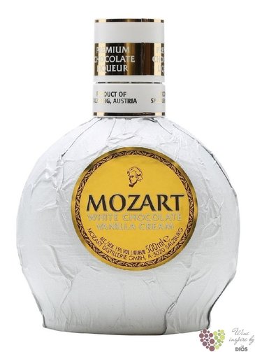 Mozart  White  original Austrian chocolate cream liqueur 15% vol.  0.50 l