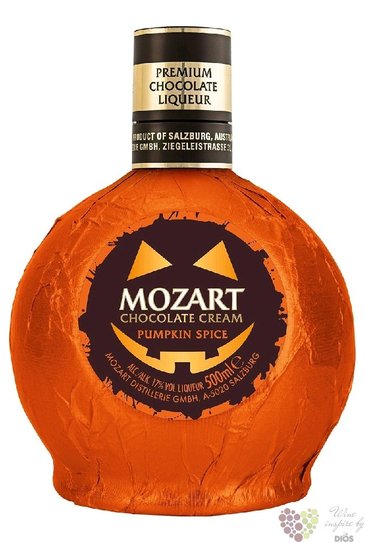 Mozart  Pumpkin Spice  original Austrian chocolate cream liqueur 17% vol.  0.50 l